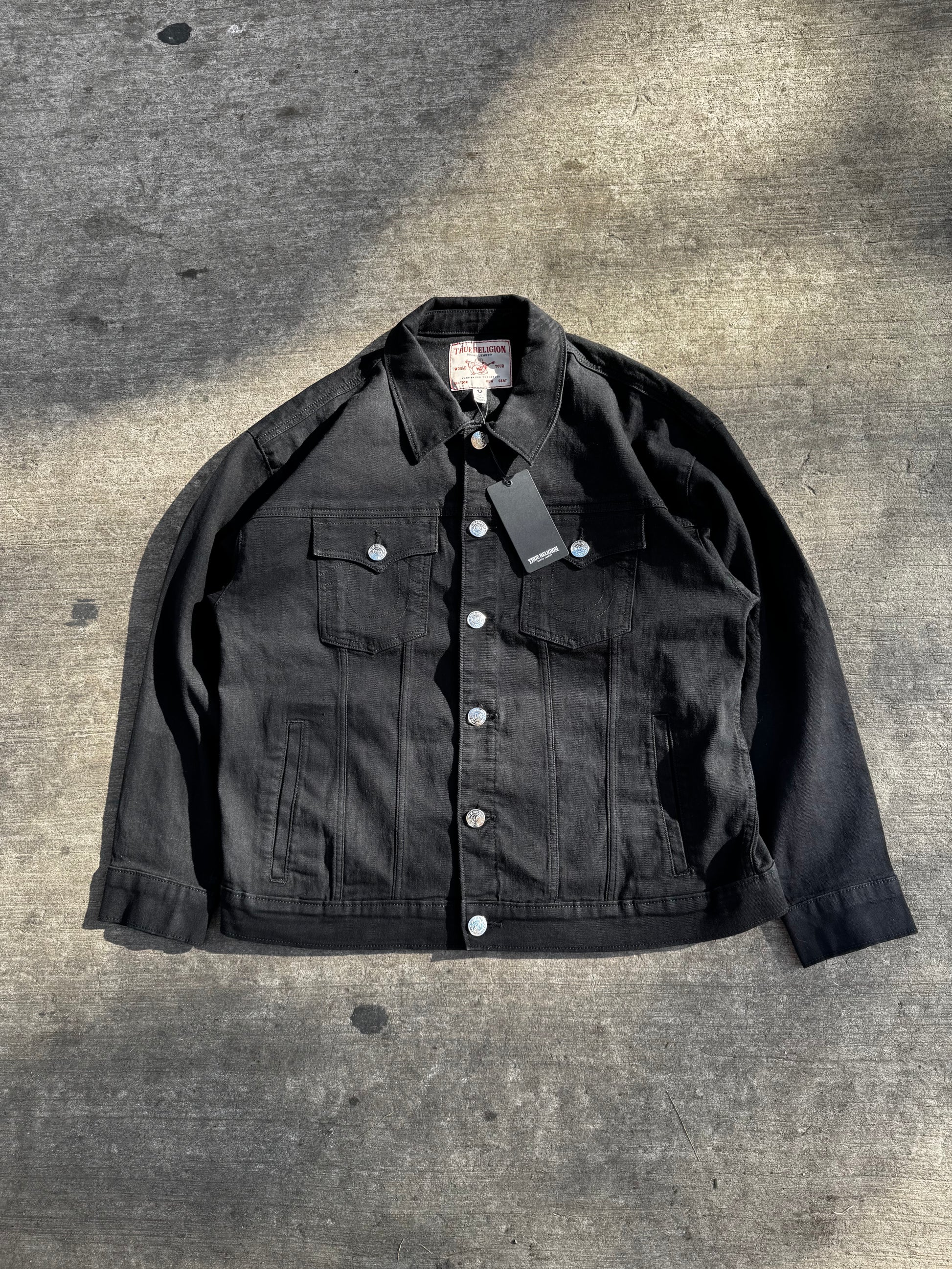 Chaqueta True Religion Negra Nueva | Estilo y2k