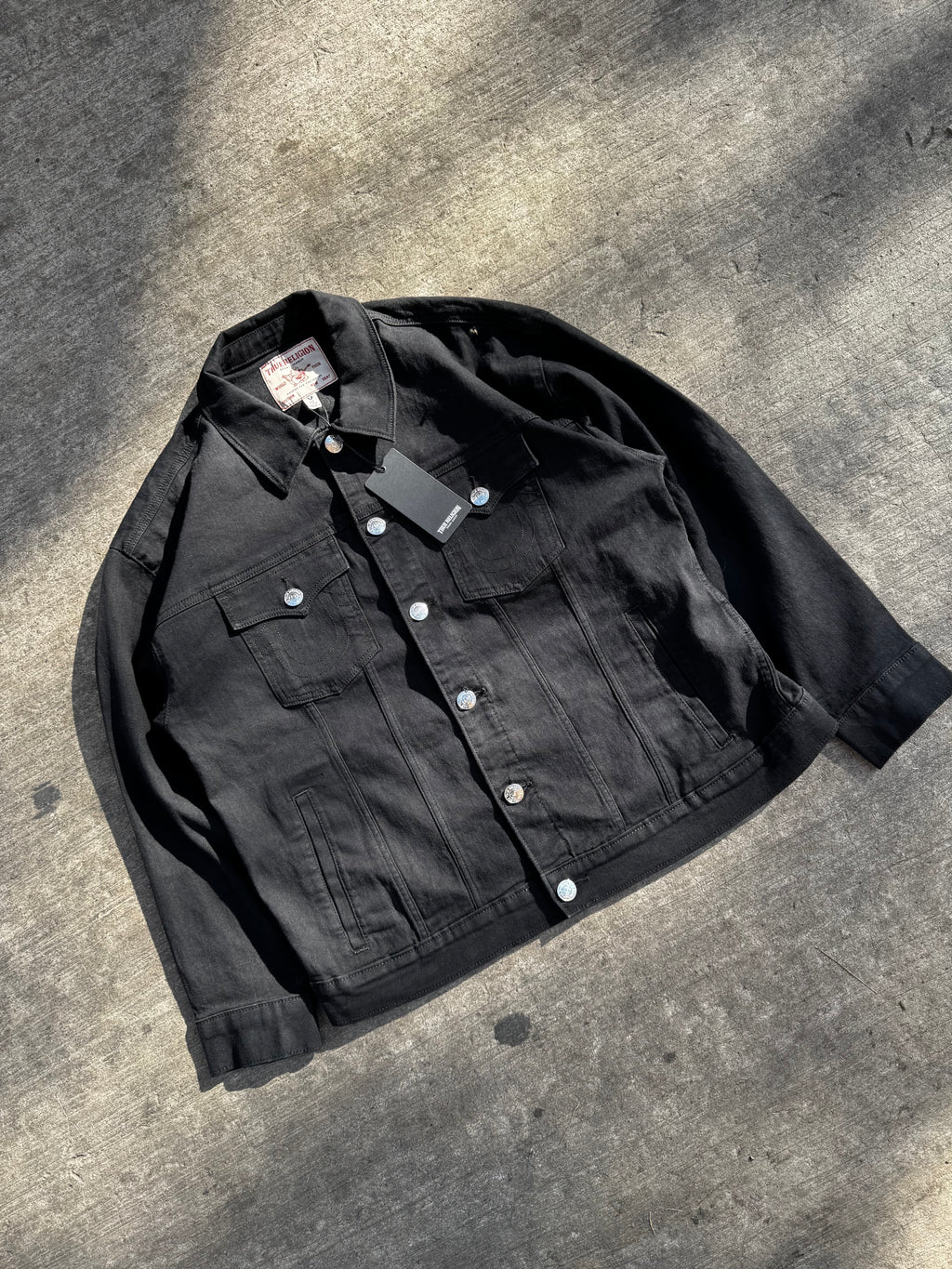 Chaqueta True Religion Negra Nueva | Estilo y2k
