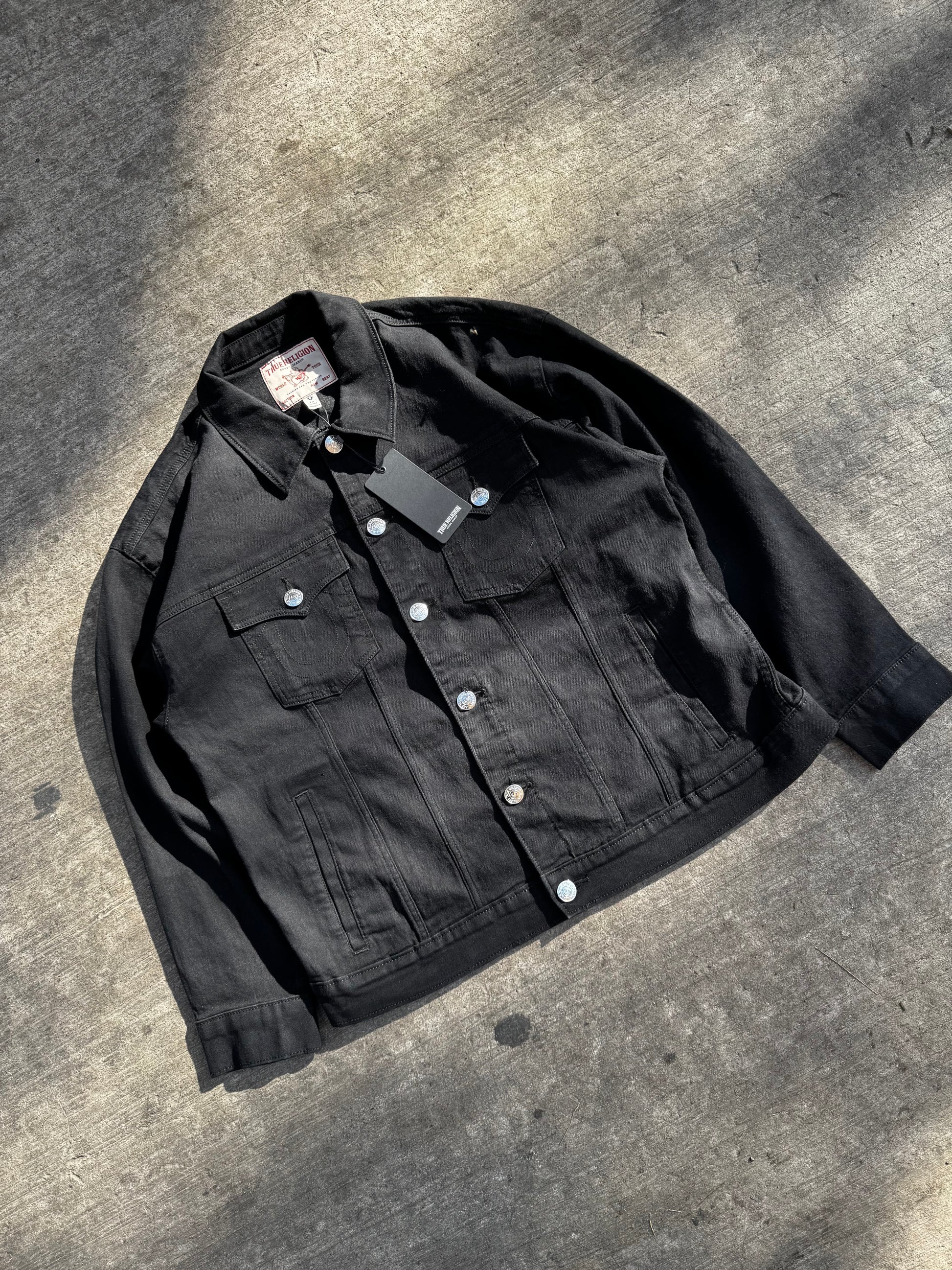 Chaqueta True Religion Negra Nueva | Estilo y2k