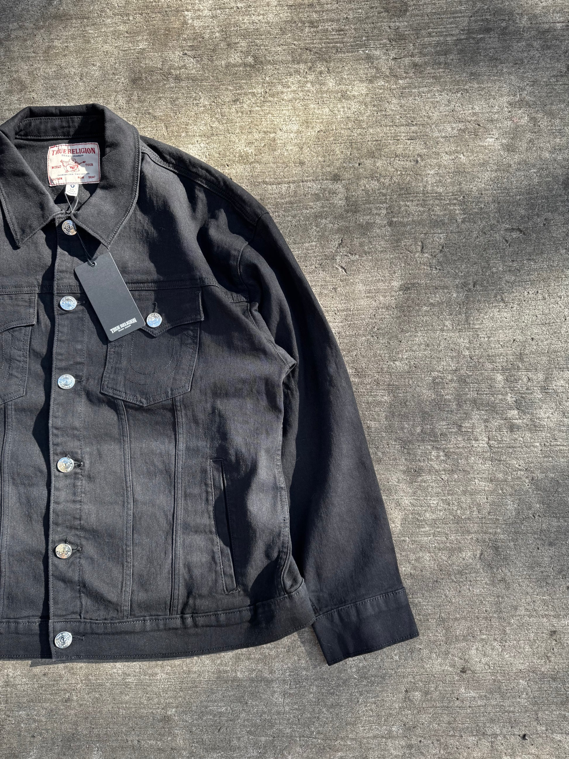 Chaqueta True Religion Negra Nueva | Estilo y2k