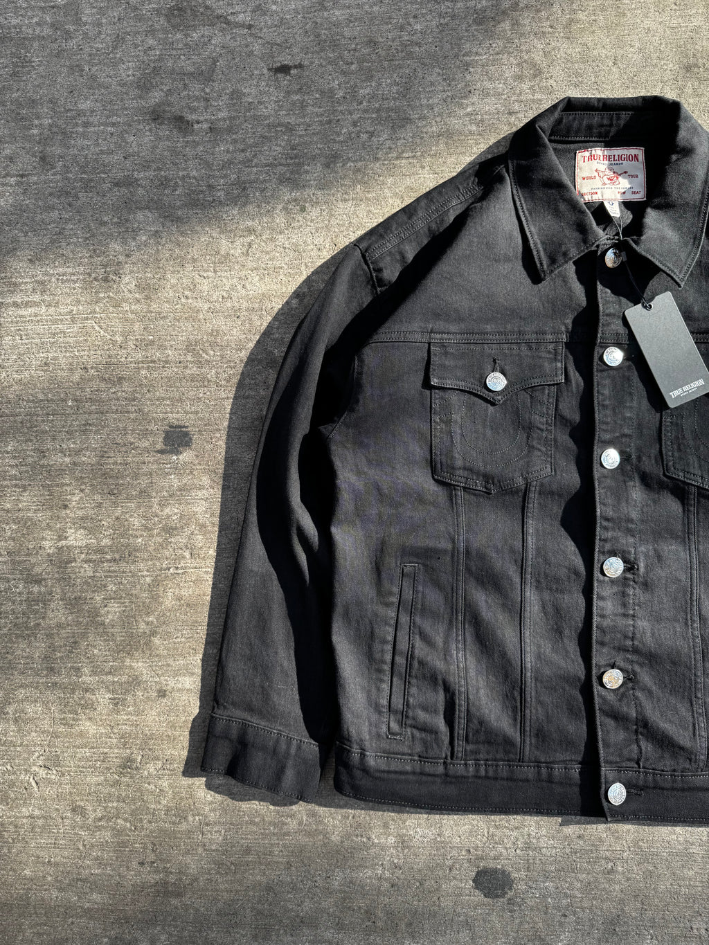 Chaqueta True Religion Negra Nueva | Estilo y2k