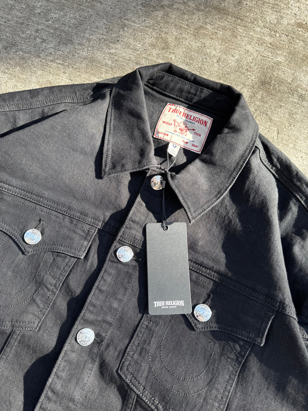 Chaqueta True Religion Negra Nueva | Estilo y2k