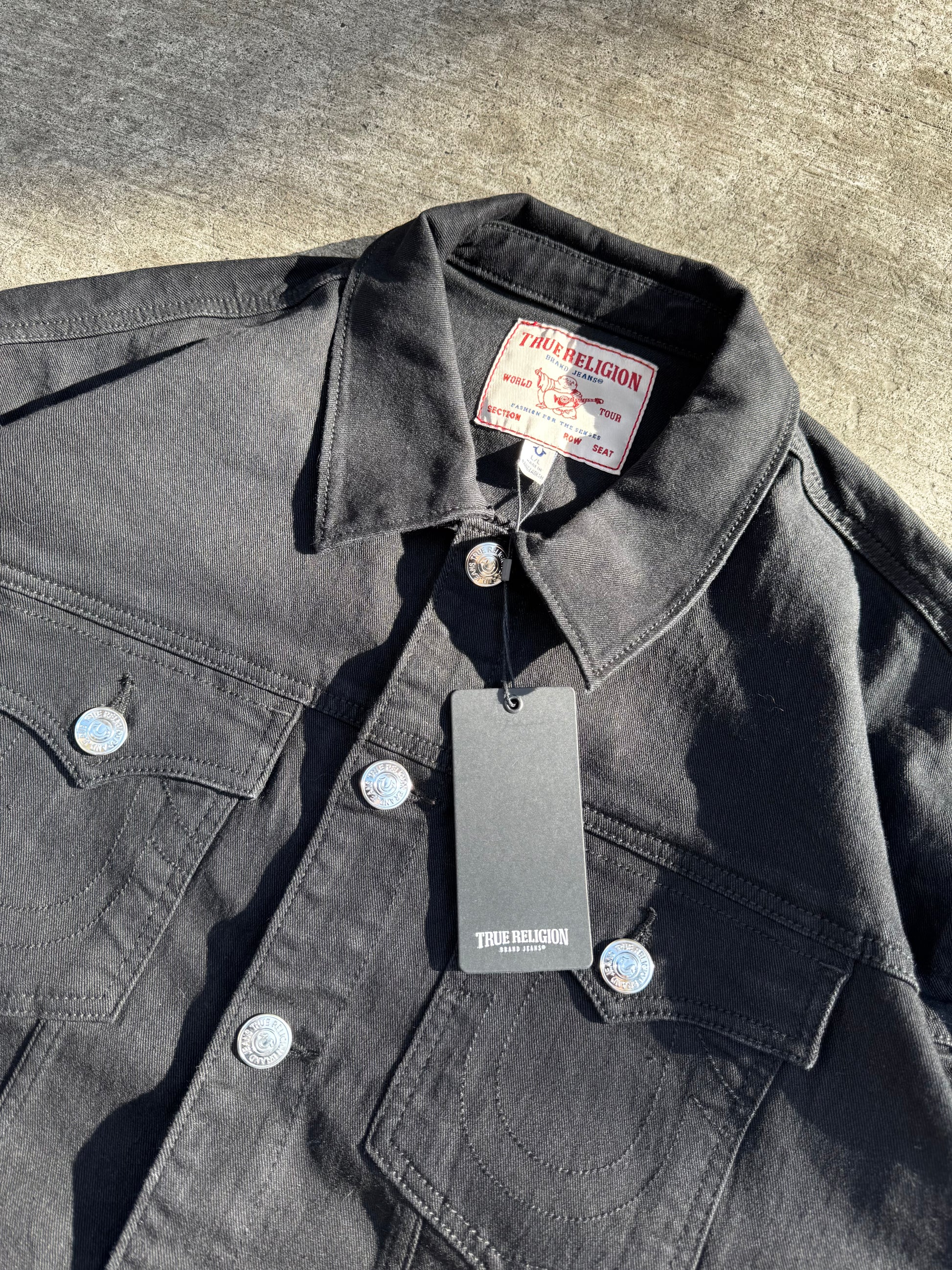 Chaqueta True Religion Negra Nueva | Estilo y2k