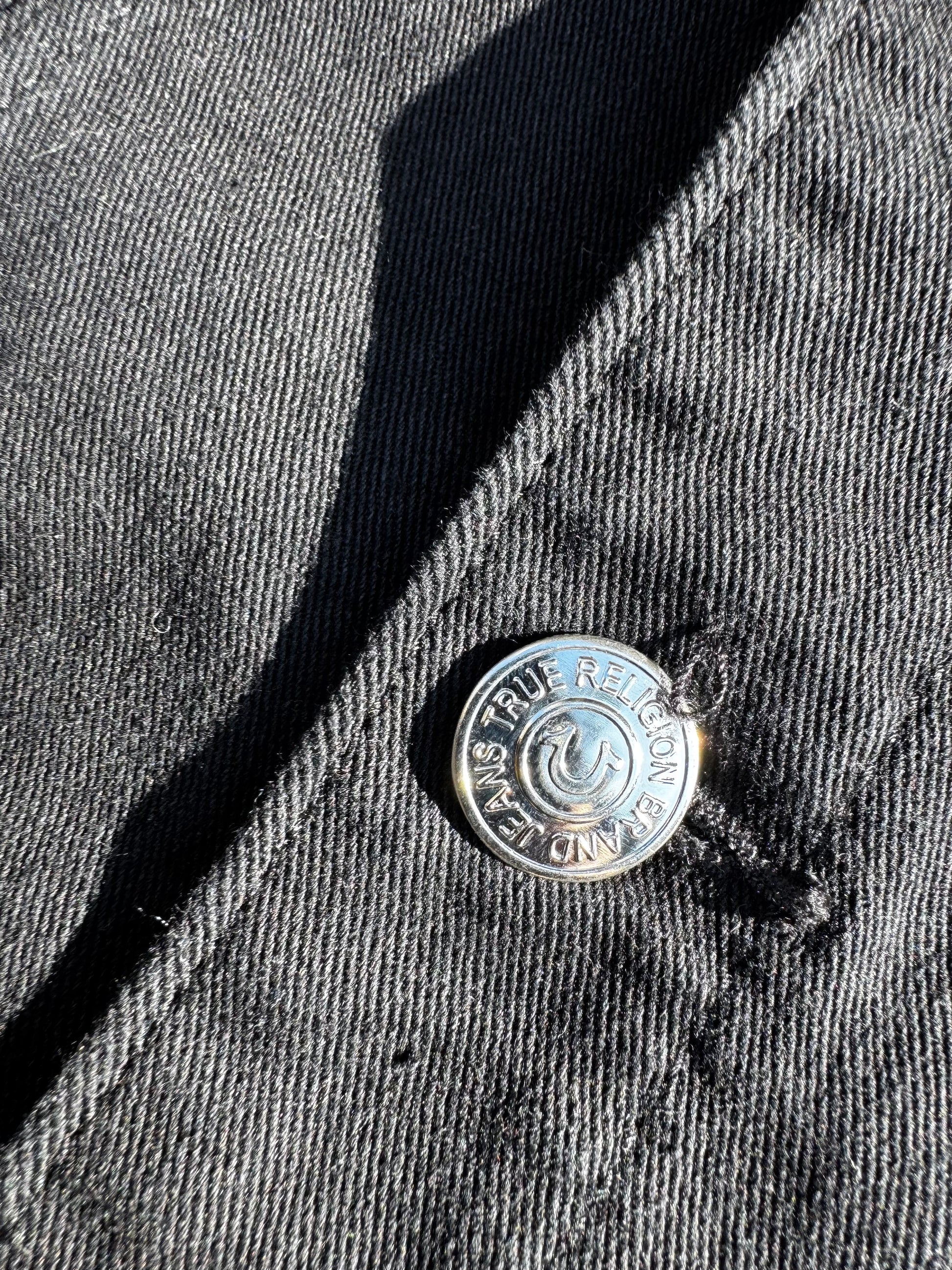 Chaqueta True Religion Negra Nueva | Estilo y2k