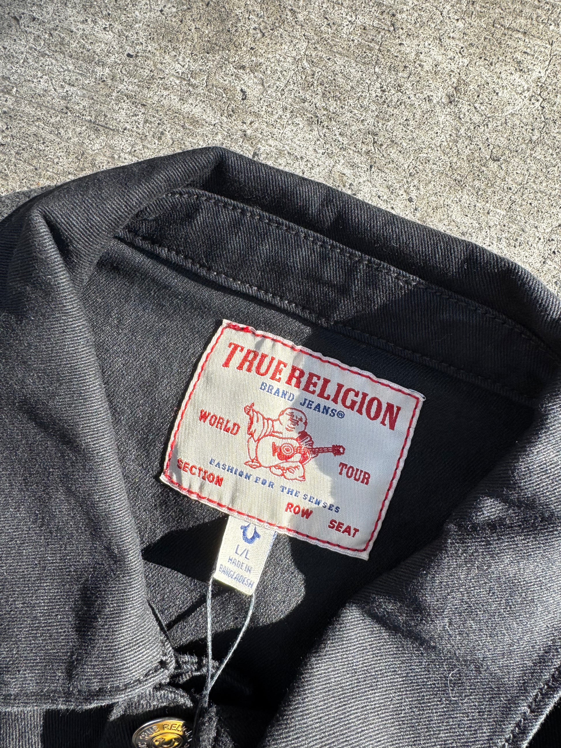 Chaqueta True Religion Negra Nueva | Estilo y2k
