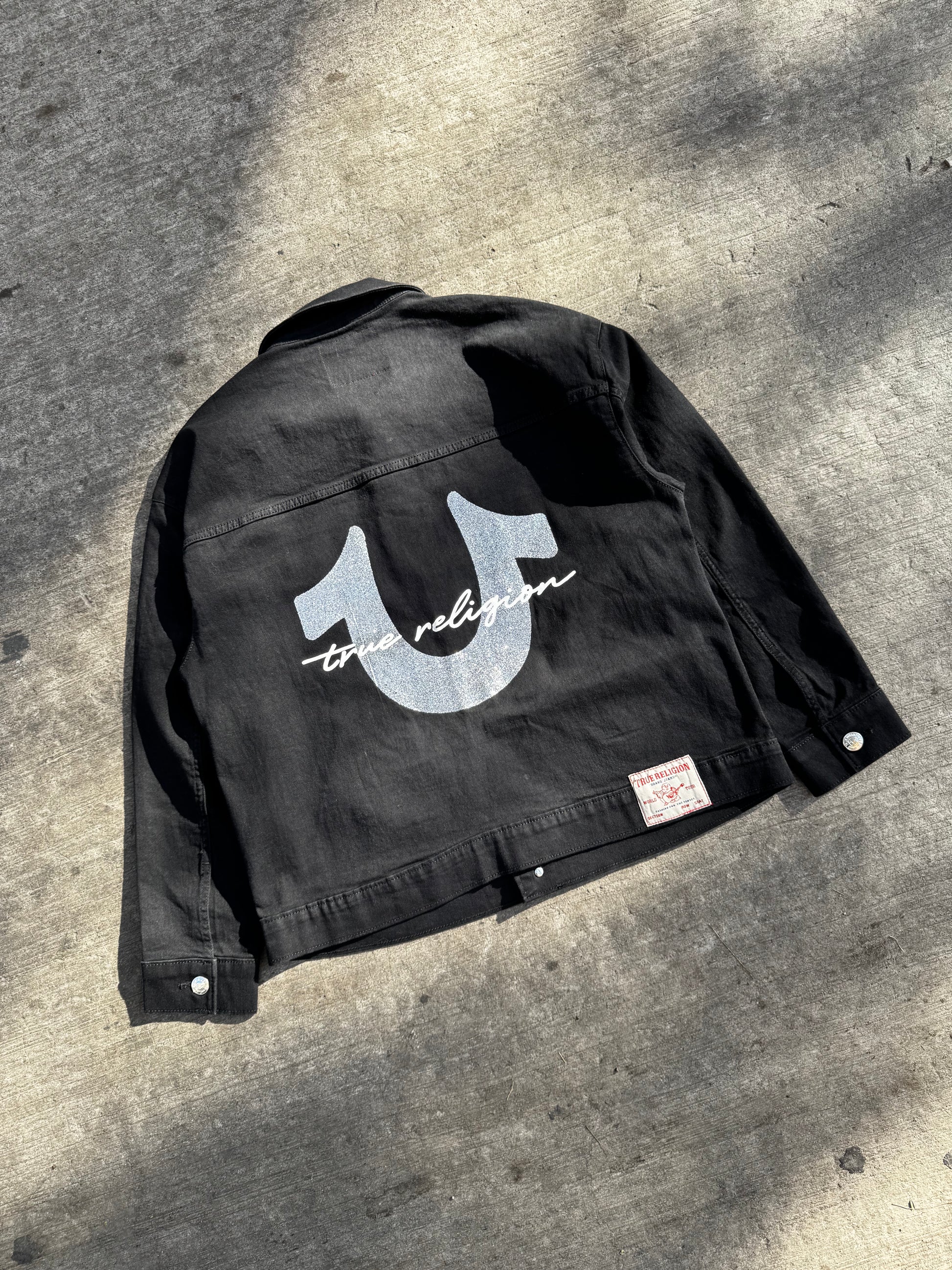 Chaqueta True Religion Negra Nueva | Estilo y2k